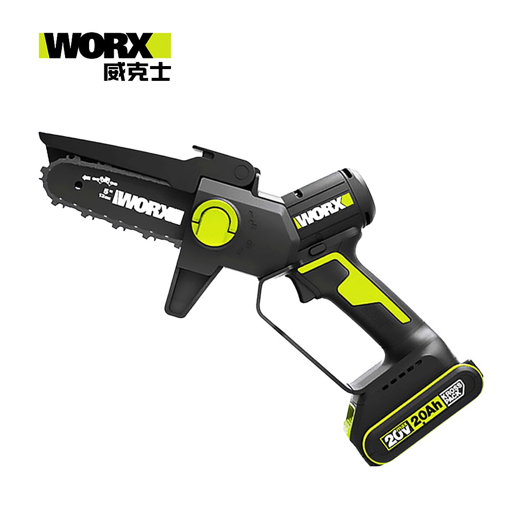 WORX 20V 5"無刷鋰電迷你小型電鋸 2.0Ah WD331