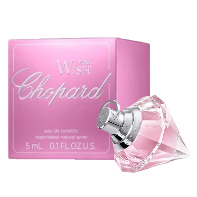 CHOPARD蕭邦粉紅心鑽女性淡香水5ml