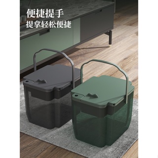 免運 茶水桶 廢水桶 家用辦公簡約透明排水桶 大容量茶渣桶 垃圾桶 乾濕分離