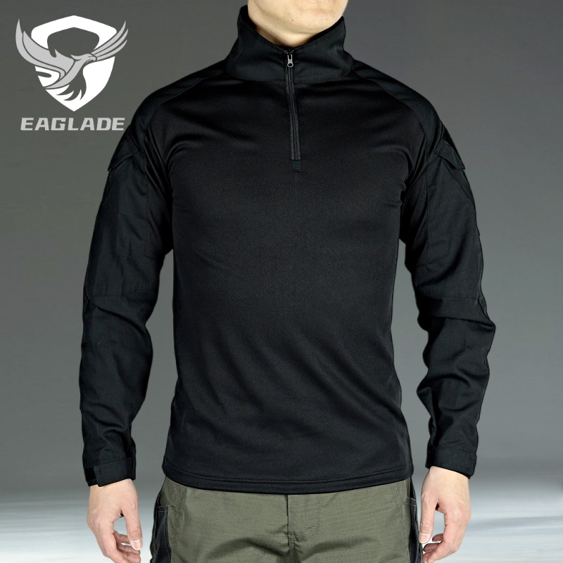 Eaglade 戰術青蛙襯衫 JT-G3-CX 黑色彈力防水
