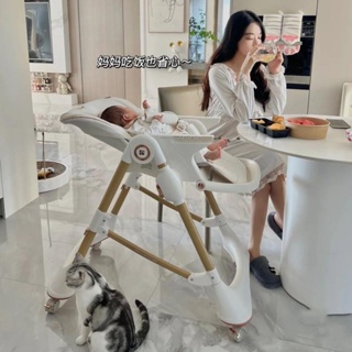 卡曼karmababy寶寶餐椅 彌月禮 兒童餐椅 嬰兒餐桌椅子 幼兒吃飯家用座椅 兒童成長椅 多功能嬰兒椅