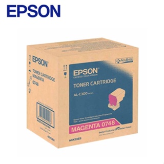 epson 原廠碳粉匣 s050748(洋紅色)