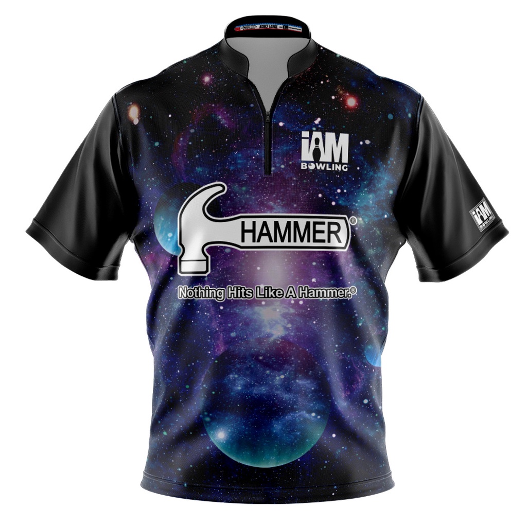 Hammer DS 保齡球衫 - 2023-HM 3D 拉鍊領保齡球衫 DIY 名稱