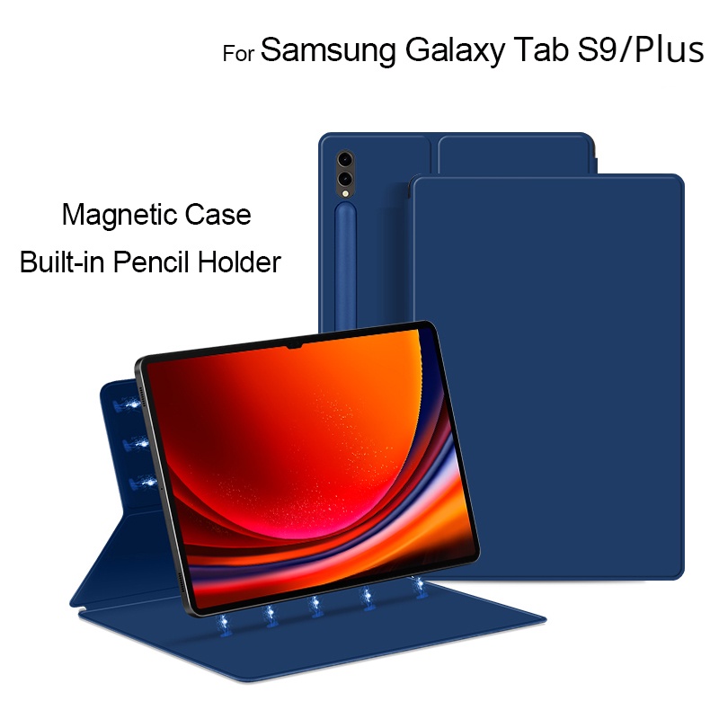 SAMSUNG 適用於三星 Galaxy Tab S9 11 英寸/S9 Plus 12.4 英寸 SM-X810 書套