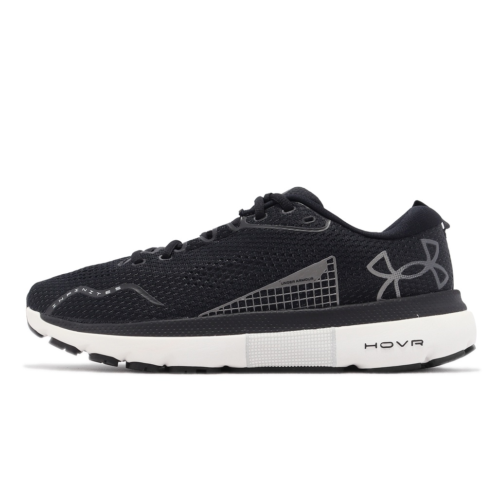 Under Armour 慢跑鞋 UA HOVR Infinite 5 黑 白 男鞋 【ACS】 3026545006