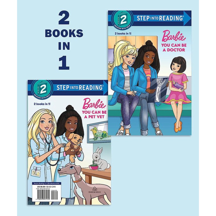 Step into Reading Step 2: Barbie You Can Be a Doctor/You Can Be a Pet Vet/Random House eslite誠品