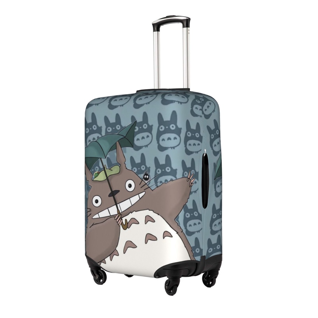 龍貓旅行行李套手提箱保護套適合 18-32 英寸行李箱