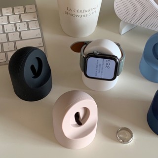 限時特價 極簡設計 AppleWatch充電支架 iwatch通用底座 時鐘模式擺件 iwatch錶帶收納 充電座