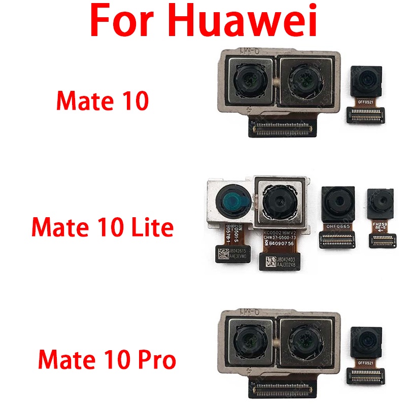 適用於華為 Mate 10 Lite Mate10 Pro 攝像頭模塊備件的原裝前置後置攝像頭