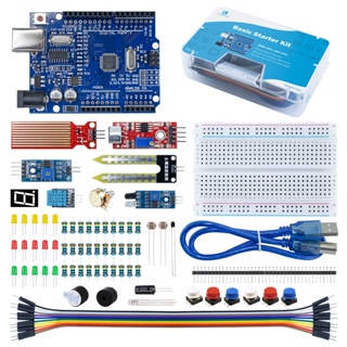 Arduino Uno Set R3 DIY 套件的基本入門套件 - R3 板/麵包板 + 零售盒
