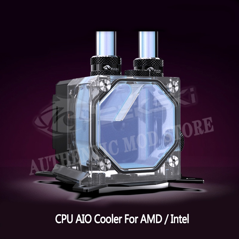 Bykski CPU AIO 水冷器適用於 AMD RYZEN 3600 AM3 AM4/INTEL1151 1150