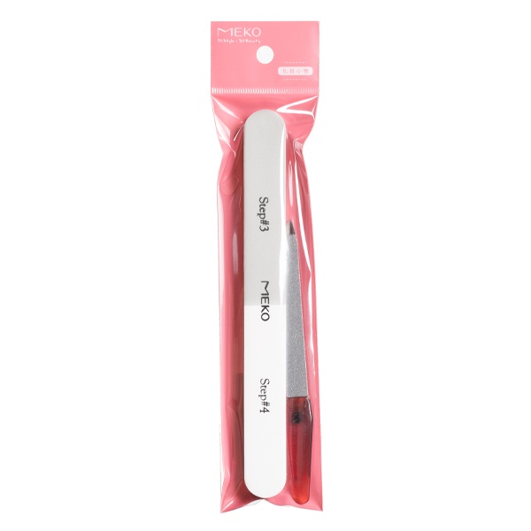 MEKO三用指甲磨光器＋銼刀/A-034
