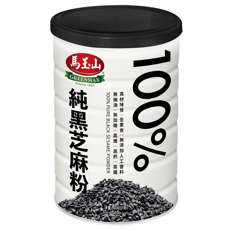 馬玉山 100%純黑芝麻粉(400g)[大買家]