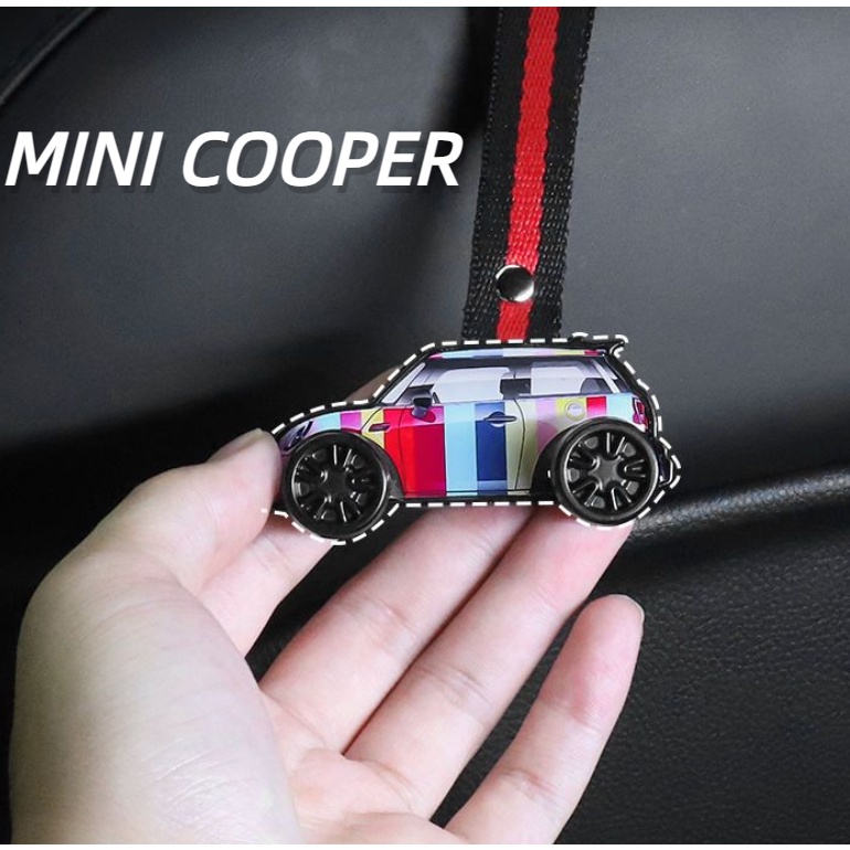 MINI COOPER汽車創意掛鉤COUNTRYMAN座椅椅背掛繩式雜物收納掛鉤