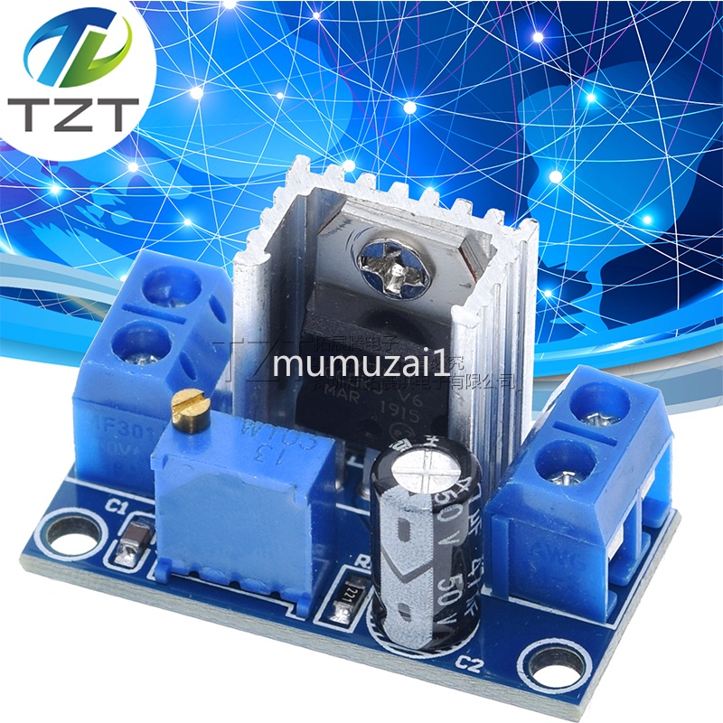 LM317可調穩壓電源板 DC-DC直流轉換器 降壓模塊 可調線性穩壓器
