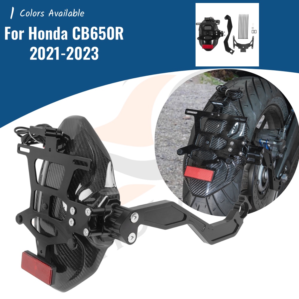 HONDA Ljbkoall 適用於本田 CB650R 2021-2023 CB650R 後輪胎擋泥板 Hugger 擋