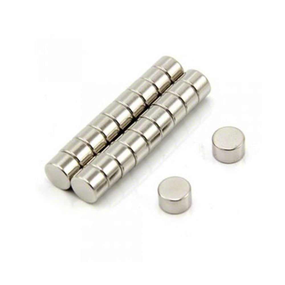 Putih Audiosby-magnet 釹 1X3mm 3X1mm 白色圓形硬幣 N52 強釹超強