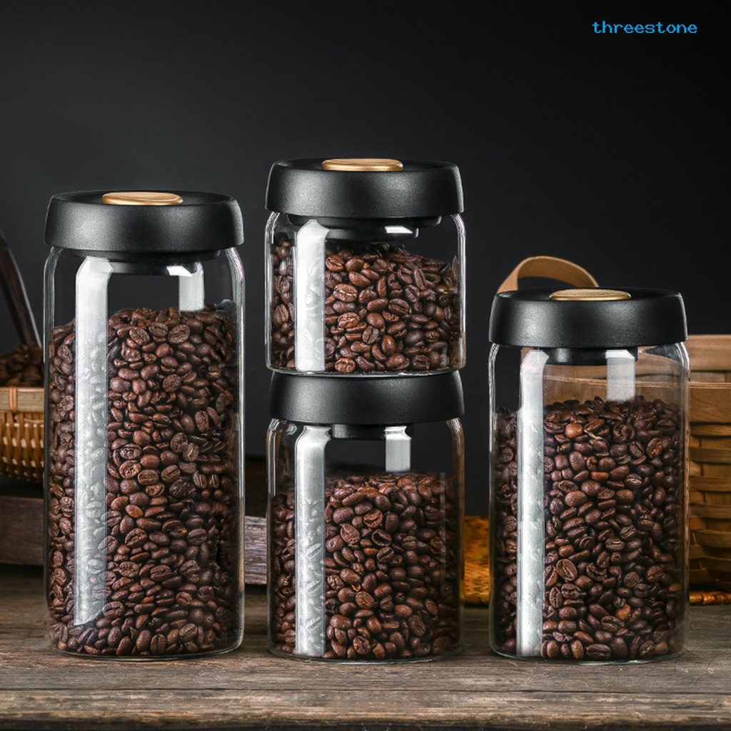 [嘉嘉百貨]  家用廚房罐咖啡豆抽真空保鮮罐食品級按壓抽氣保存日用百貨
