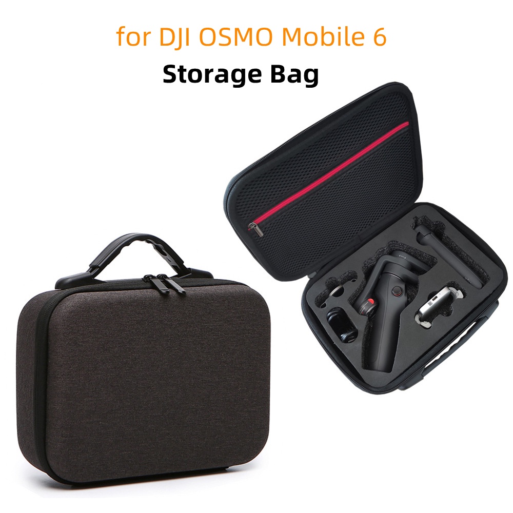 適用於 OSMO Mobile OM6 收納袋 Mobile PTZ 穩定器適用於 DJI OM 6 便攜包配件