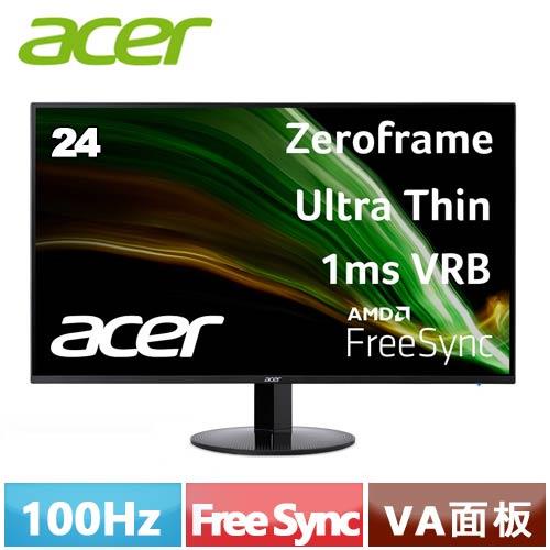 ACER宏碁 24型 SA241Y H 超薄護眼螢幕