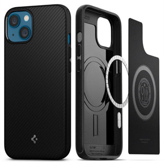 Spigen馬格紋iPhone15 Pro Max手機殼 蘋果12 13 14 Pro Max磁吸矽膠軟殼 防摔保護套