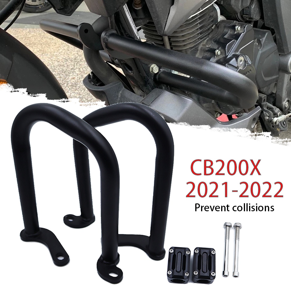 適用於 HONDA CB200X CB 200X CB-200X 2021-2022 摩托車發動機護罩防撞桿油箱保險槓整