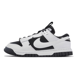 Nike 休閒鞋 Air Dunk Jumbo 白 黑 反轉 熊貓 解構 拼接 男鞋 【ACS】 DV0821-002