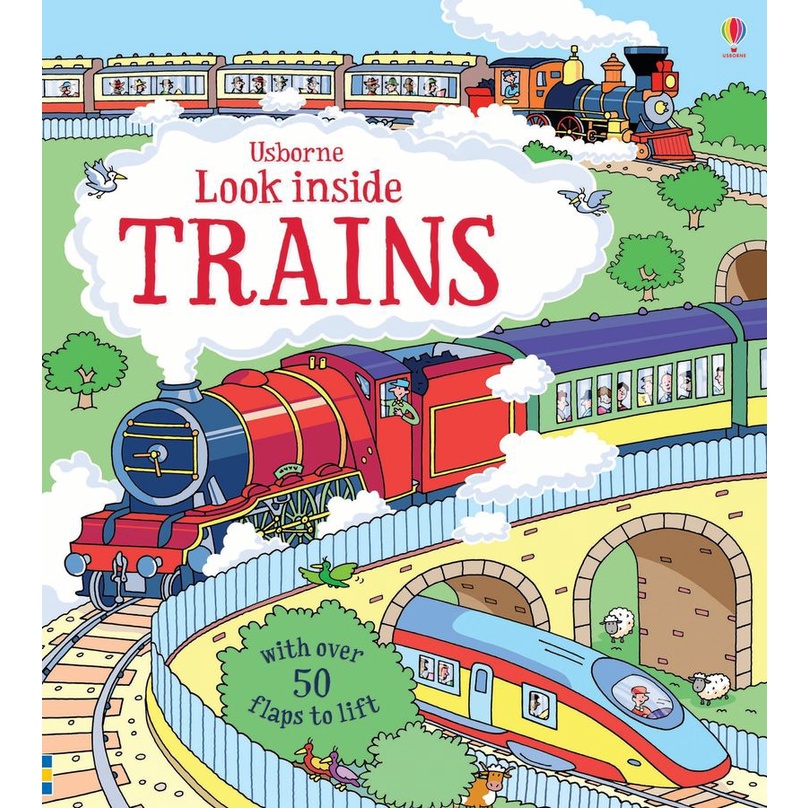 Look Inside Trains/Look inside: 各式各樣的火車/艾力克斯．弗瑞斯 eslite誠品