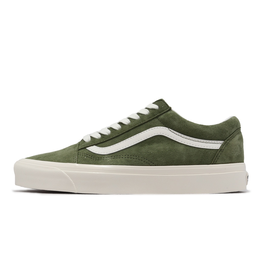 Vans 休閒鞋 Old Skool 36 DX 綠 米白 皮革 麂皮 男鞋 女鞋 基本款  VN0009QFZBF