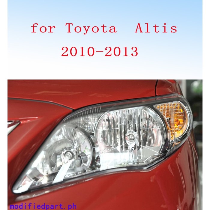 豐田 Altis 2010 2011 2012 2013 前照燈罩蓋/替換前照燈鏡頭/前照燈鏡頭
