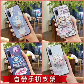疊疊殼 可愛卡通液態旋轉支架 保護殼 索尼 Sony Xperia 1 10 VI 六代 5 V IV全包防摔 手機殼