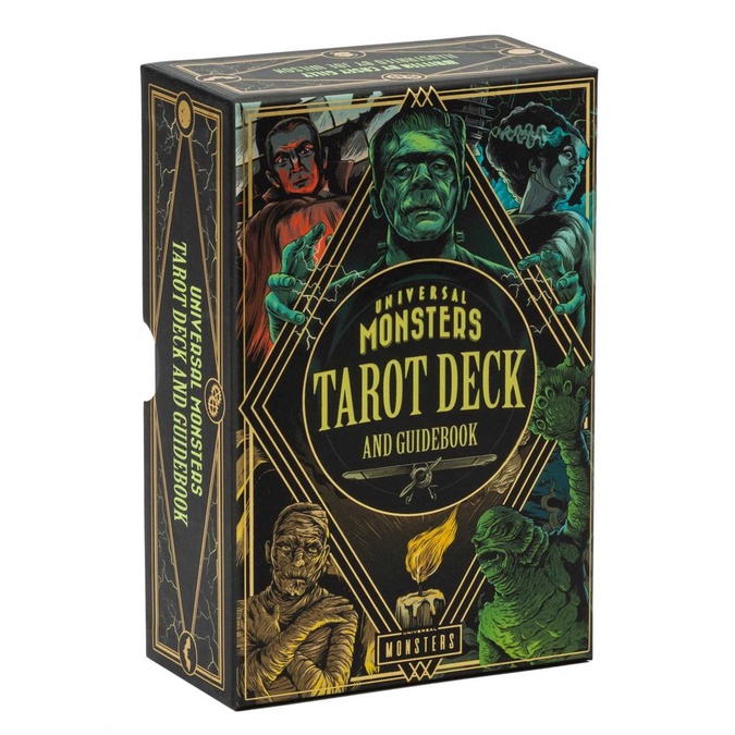 Universal Monsters Tarot Deck and Guidebook/恐怖電影怪物塔羅牌/Casey Gilly/ Joe Wilson eslite誠品