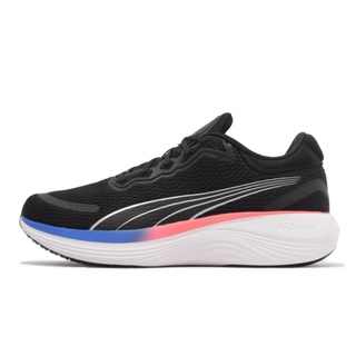 Puma 慢跑鞋 Scend Pro 黑白 藍紅漸層 針織材質 男鞋 入門款 運動鞋【ACS】 37877602