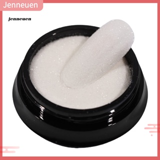 Jen DIY 美甲粉用於沙龍藝術糖黑色白色浸粉顏料閃光