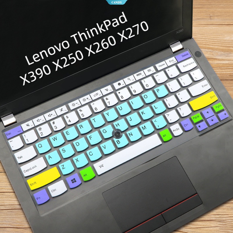 LENOVO 鍵盤蓋聯想 ThinkPad X390 X250 X260 X270 X280 鍵盤保護膜筆記本電腦軟矽膠