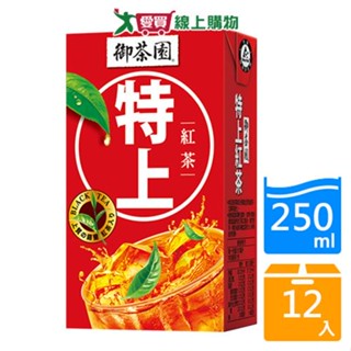 御茶園特上紅茶250ml x12入【愛買】