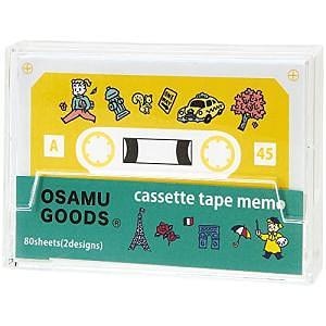 Gakken卡帶造型便條紙/ 附盒/ 旅行/ OSAMU GOODS eslite誠品