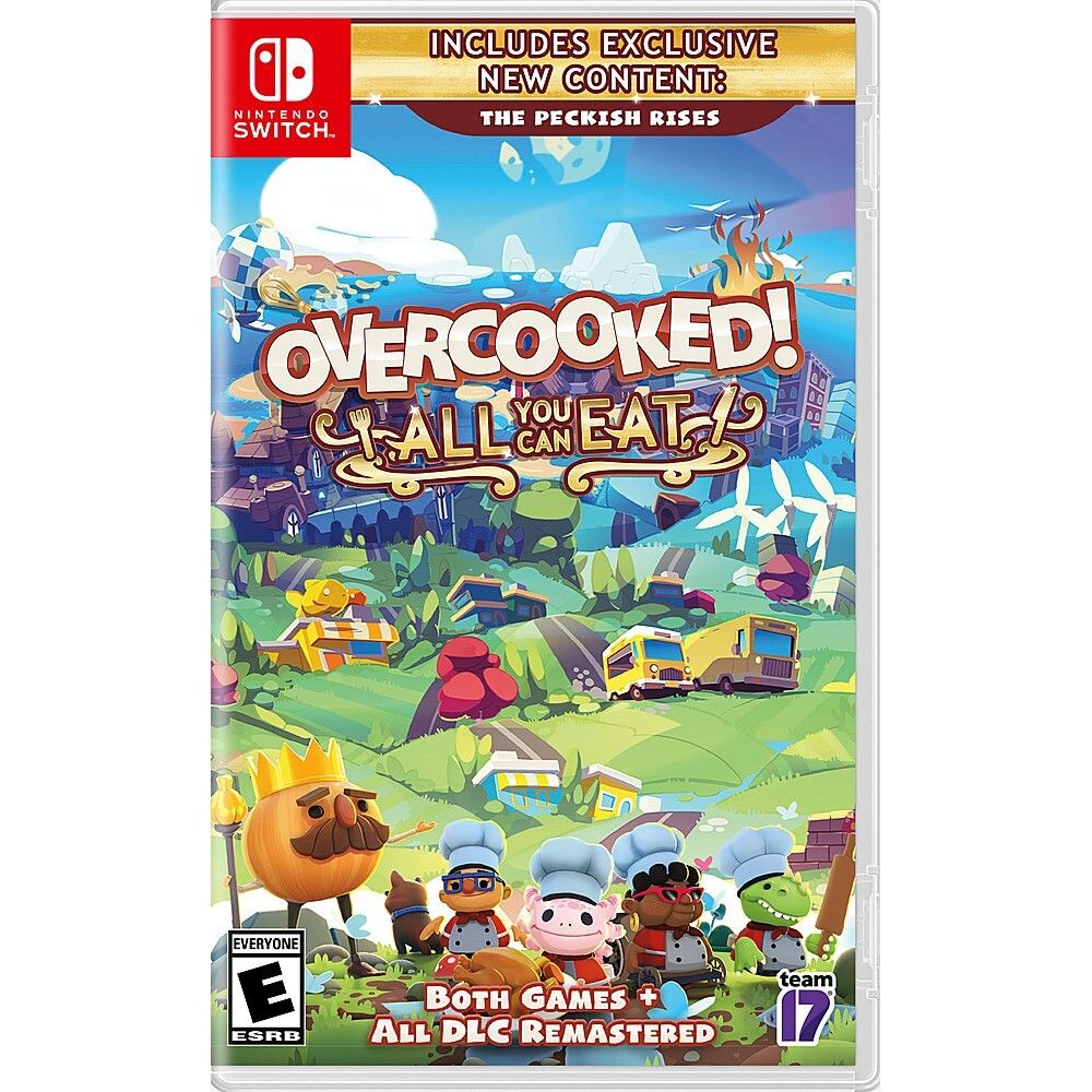 Switch(NS) Overcooked! 煮過頭 胡鬧厨房 全都好吃 分手厨房 1+2+DLC  🀄 永久認證版