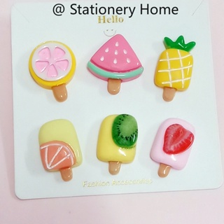可愛水果冰棒冰箱貼卡通裝飾傢居磁貼創意個性留言磁鐵