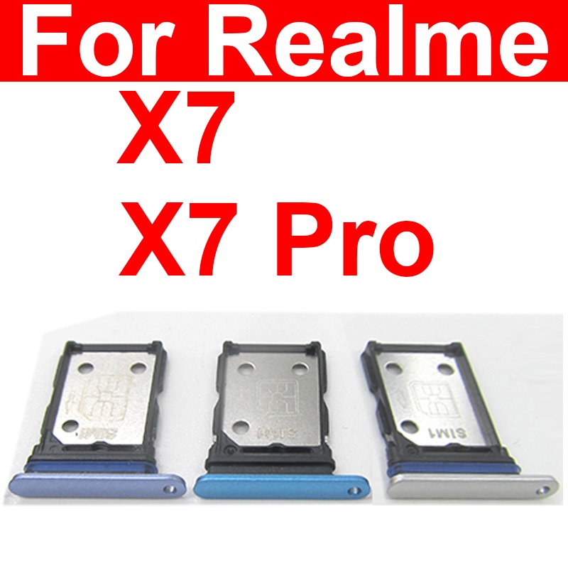 原廠SIM卡 電話卡托盤 卡托適用於 OPPO Realme X7 X7 Pro 維修替換件 手機配件 備件 零部件