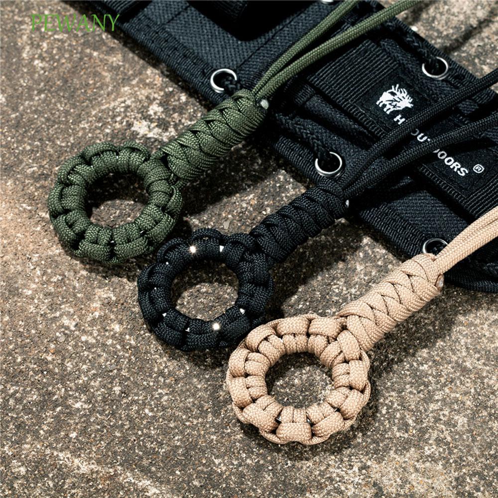 PEWANY 傘繩防身手工戶外工具野營遠足降落傘繩7芯傘繩鑰匙扣