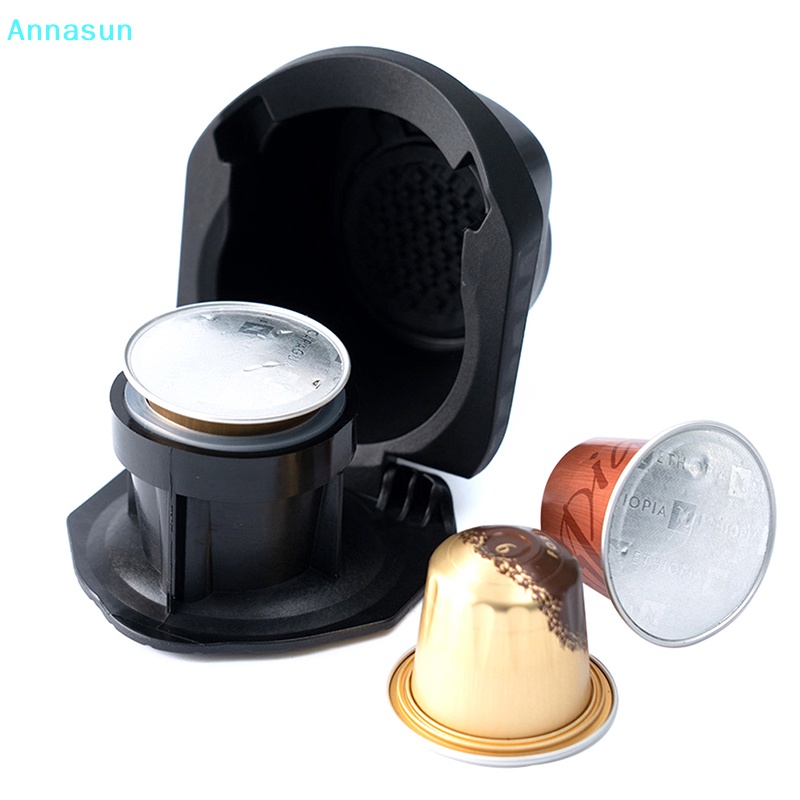 Annasun 可重複使用的咖啡膠囊適配器,適用於 Dolce Gusto Genio S Crema Pod Grin