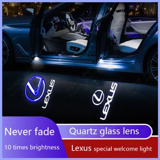 2 件裝雷克薩斯 LED 車門迎賓燈幻影標誌激光投影儀投影機夜燈,適用於 LS ES IS LX RX GS GX 配件