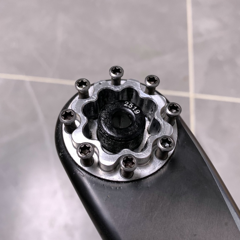 SRAM DUB AXS曲柄盤爪螺絲八釘8釘D1 quarq red force功率計牙盤