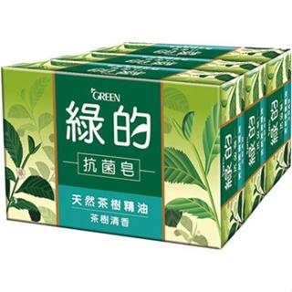 GREEN綠的 抗菌皂-茶樹清香(100gX3入)[大買家]