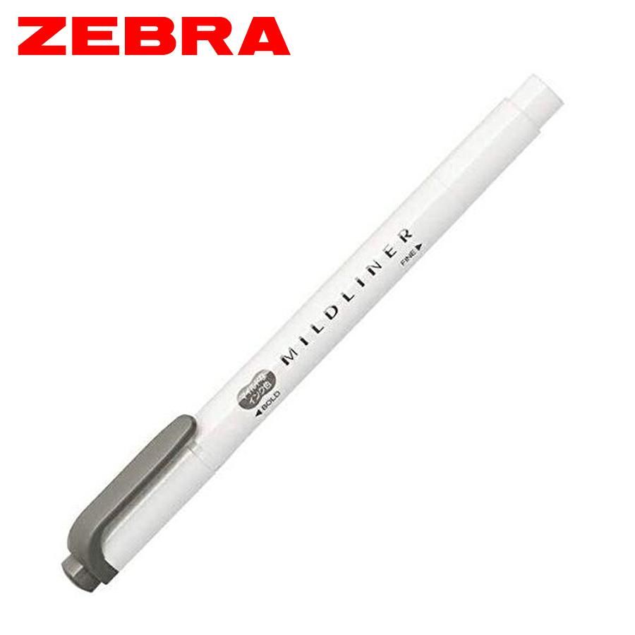 ZEBRA螢光筆/ WKT7-MDGR/ 深邃灰/ 雙頭親和系 eslite誠品