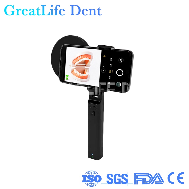 Greatlfie Dent 手機拍照便攜補光燈偏光牙科攝影閃光燈燈攝影支架相機