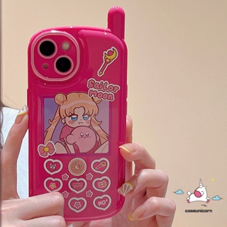 SAILOR MOON Kawaii Japanses 卡通動漫美少女戰士手機殼適用於 iPhone 7 8 Plus