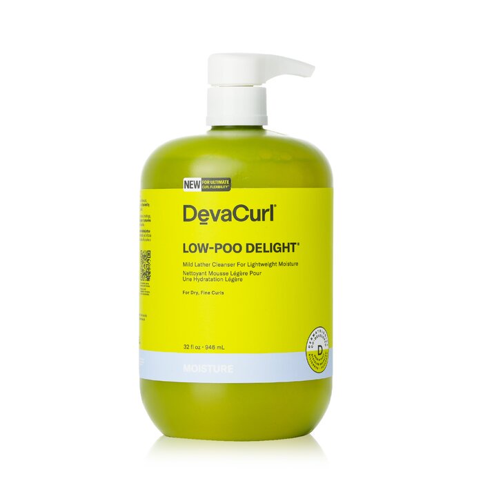 DevaCurl 捲髮專家 - Low-Poo Delight 保濕低泡洗髮露(乾燥、幼捲髮適用)