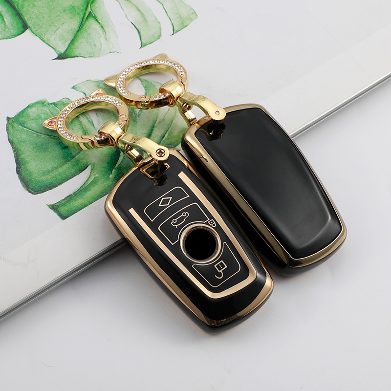 BMW Tpu汽車鑰匙套蓋適用於寶馬f20 F30 G20 f31 F34 F10 G30 F11 X3 F25 X4